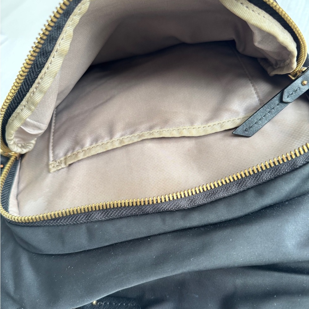 TUMI Voyageur Capri Black Crossbody Bag with Gold Hardware - Picture 11 of 16